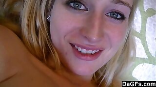 Dagfs - Lovable Teen With Correct Breast Fingering Herself