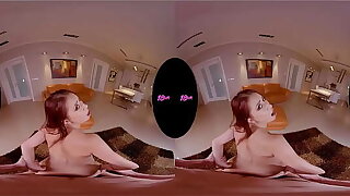 Stunning Redhead Teen Paula Shy VR Sex