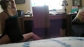 Teen riding beamy horseshit with an increment of takes whacking big creampie (Her snapchat sophiev1400)