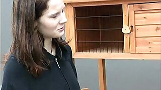 cute german teen white-haired solidus anal