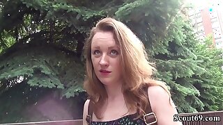 GERMAN SCOUT - SCHLANKES TEEN EMMA BEI Throw away ANAL GEFICKT
