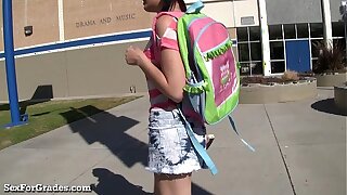 Hot Emo Teen Hooks Issued The brush Teacher!
