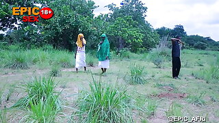 Herdsman fucks duo innocent Muslim Girls
